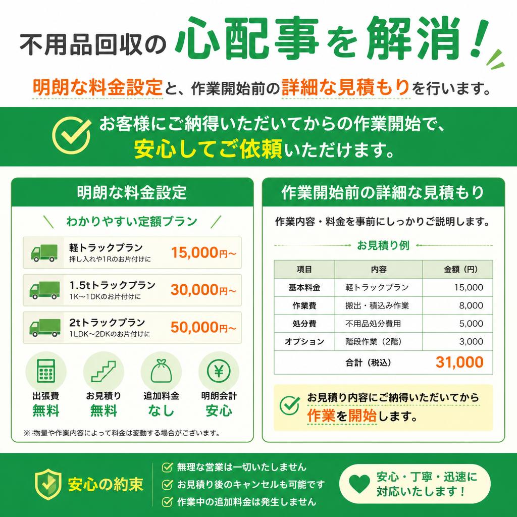 安心プランでトラブルを防止